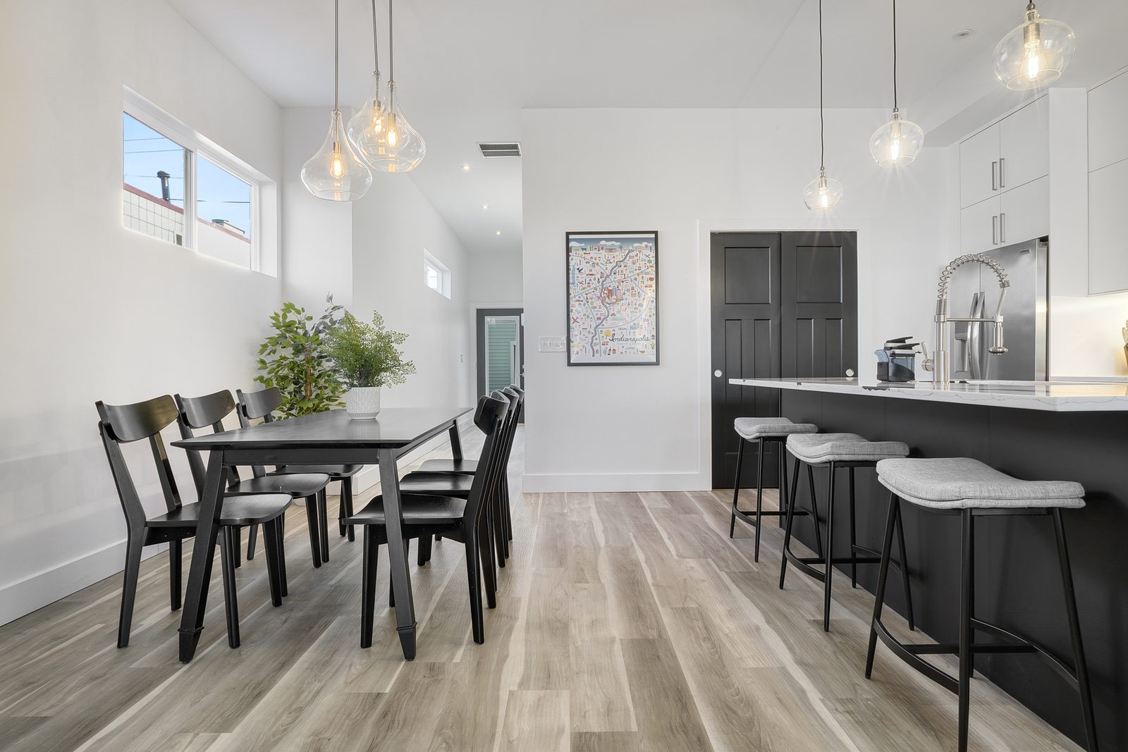 Kitchen and dining area — Indianapolis