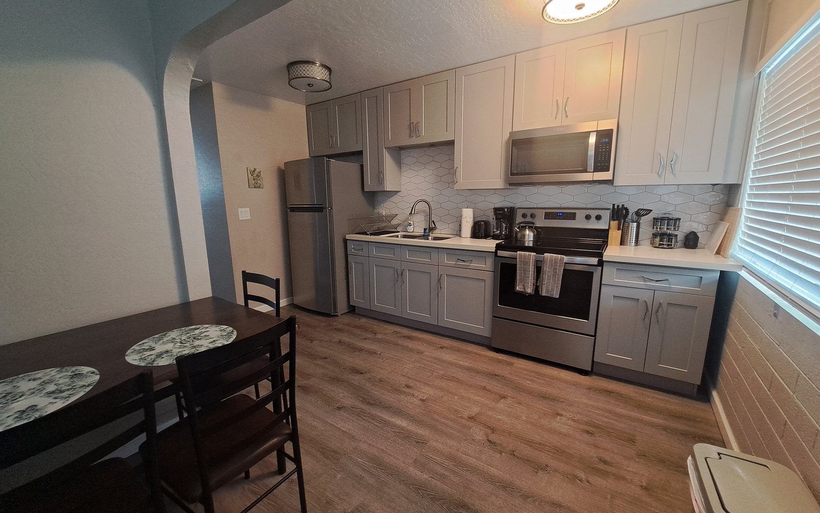 Remodeled kitchen and dining area — Gilbert